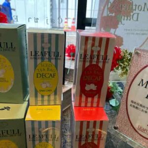 「リーフルダージリンハウス」のデカフェ紅茶ーティーバッグのアイスティー編