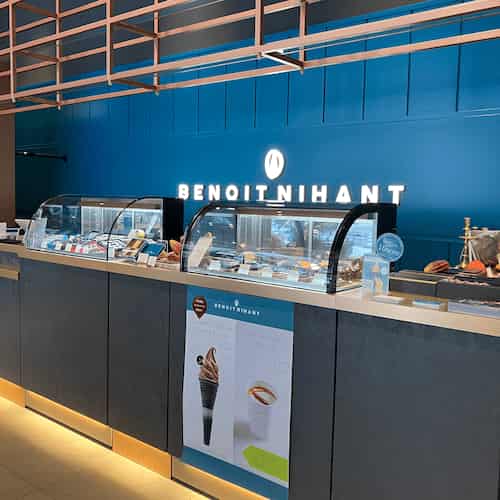 店内に入っているベルギーのショコラティエ「Benoit Nihant(ブノワ・ニアン)」