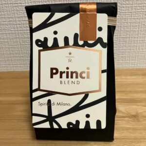 スターバックス リザーブの「プリンチ ブレンド」パッケージ