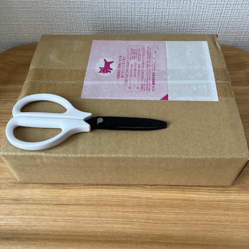 パンミックスが届いた際の段ボール