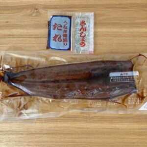 冷凍ウナギと添付のたれ
